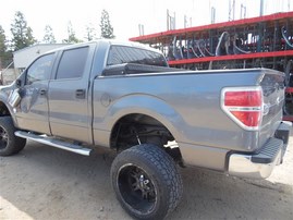 2013 Ford F-150 XLT Gray Crew Cab 5.0L AT 4WD #F22878
